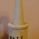 Wood Mounted Stamp - fall