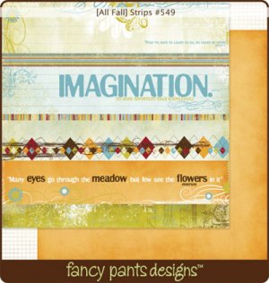 Fancy Pants All Fall Strips #549