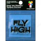 Imaginisce Clear Stamp Lets Roll Fly High