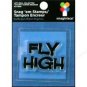 Imaginisce Clear Stamp Lets Roll Fly High