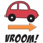Imaginisce Lets Roll  Vinyl stickers compact