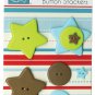 Bazzill Basics Button Stackers - Double Star