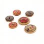 Basic Grey Clippings wooden buttons