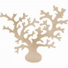 Kaisercrafts wood flourishes - coral