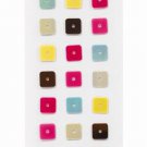 Pebbles Inc. hip hip hooray candy dots - square sequins