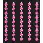 Jolee's All that Bling - silver and pink border