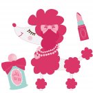 Imaginisce Perfect Posh Collection - Vinyl stickers Poodle