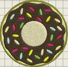 Doughnut with Sprinkles