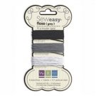 We R Memories Sew Easy fancy floss - grey
