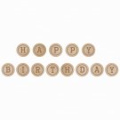 Kaisercrafts wooden Letters - Happy and Birthday