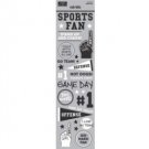 Karen Foster Design - Rugby Collection Sports Fan - Rub-Bits