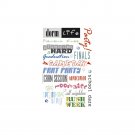 ROYAL & LANGNICKEL-Rub-On Sentiments and Phrases Collegelife Phrases