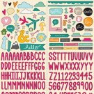 Studio Calico Printshop 6"x12" Alphabet & Icon Cardstock Stickers 331734