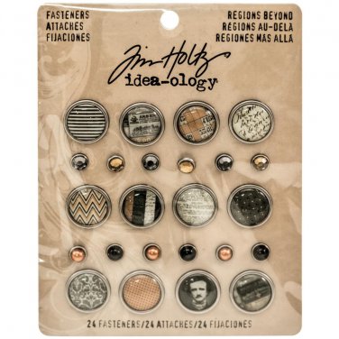 Tim Holtz - Advantus-Idea Ology Brad Fasteners: Regions Beyond