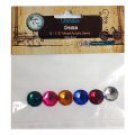 Bottle Cap Inc Vintage Edition Gems, 1/2" Mixed Acrylic 6pcs