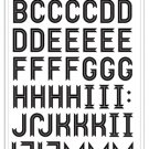 American Crafts thickers Kringle and Co - black