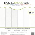 Bazzill Basics - 12x12 Specialty Paper - white