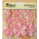 Petaloo Textured Elements - Burlap Pink