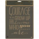 Prima Marketing Inc. - Stencil: Courage