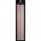 RUBY ROCK-IT-Bella Bling: Self-Adhesive Flourishes pink and white