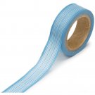Darice green horizontal stripe Washi Tape