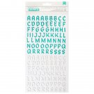 Imaginisce - Par-r-rty Me Hearty Collection - Thickers - Chipboard - Teal and White
