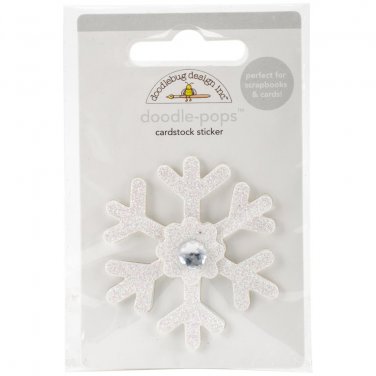 Doodlebug Design - Doodle-Pops - Polar Pals - Snowflake