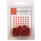 American Crafts - Med brads -cherry