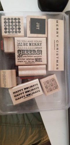 Stampin' Up Glad Tidings Set