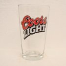 COORS LIGHT Pint Glass - Best Western Crossroads Inn - Buffalo, WY
