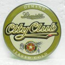 SCHMIDT'S CITY CLUB Beer Pin - Schmidt - St. Paul, MN - 2-1/2" round