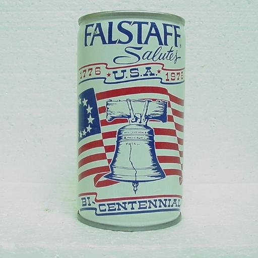 FALSTAFF SALUTES BI-CENTENNIAL Beer Can - Falstaff Brewing Corp. - 6 ...