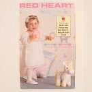 RED HEART BABY CROCHET Book 344 - Coats & Clark - ©1989