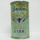 BECKER'S UINTA CLUB MELLOW BEER Can - Becker Products Co. - Ogden, UT - Flat top
