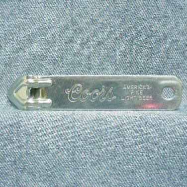 COORS Beer Flat Top Can Opener - America's Fine Light Beer