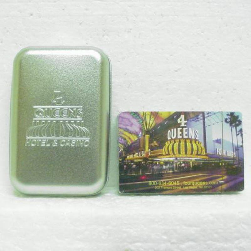 10 Jeux De Cartes De Casino Utilisés - Provenant De Casinos Fermés Du Nevada - Taille Poker