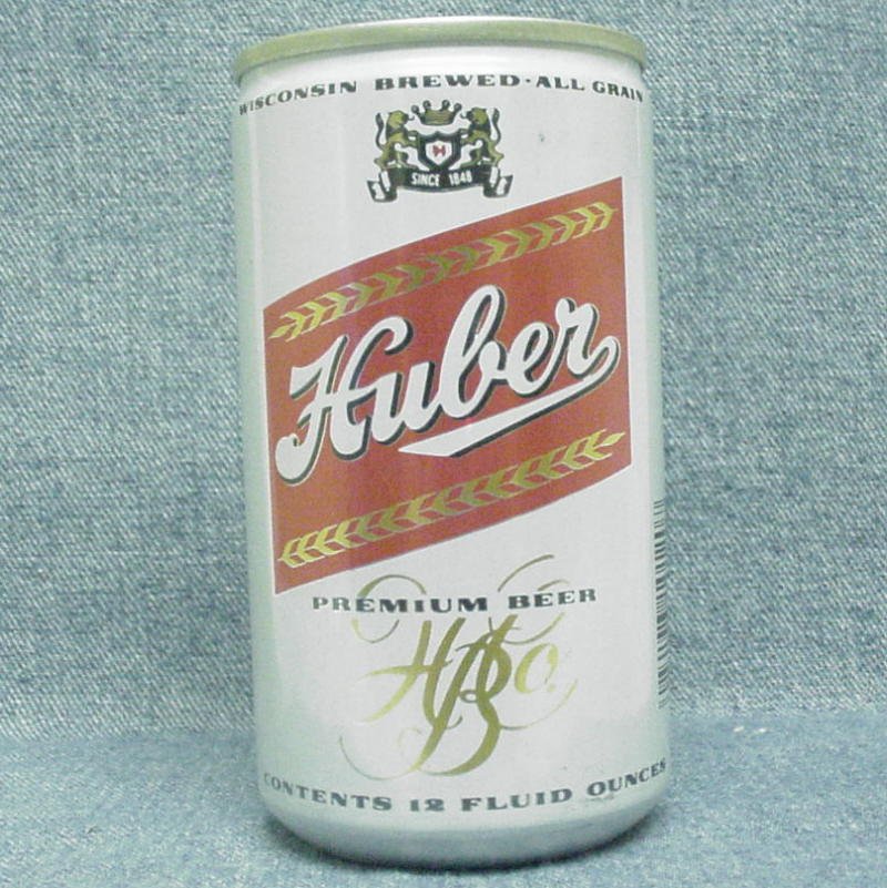 Huber Beer Can Jos Huber Brewing Co Monroe Wi 12 Oz Alum Statab