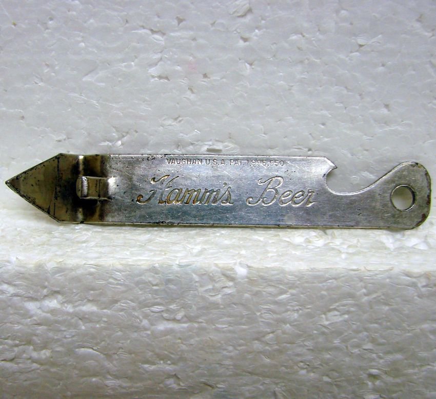 HAMM'S BEER Can and Bottle Opener Metal Theo. Hamm Brewing Co. St