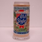 OLD STYLE Light Lager Beer Stein Mug - G. Heileman Brewing Co. - La Crosse, WI - Ceramic - Ceramarte