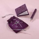 Beaded Pen And Notebook Set