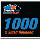 1000 Rounded Business Cards (2 sided)