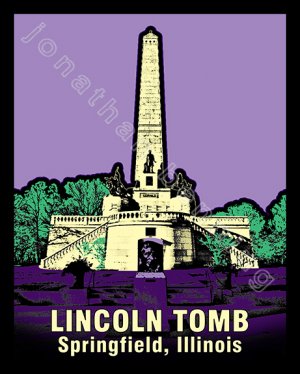 Lincoln Tomb in Springfield, Illinois