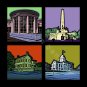 12"x12" - Lincoln Sites in Springfield, Illinois