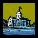 16"x16" - Old State Capitol in Springfield, Illinois