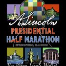 11"x14" Lincoln Presidential Half Marathon Print (w/ Lincoln Profile)
