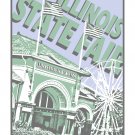 11” x 14” - Illinois State Fair Grounds in Springfield, Illinois