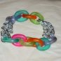 Found objects bracelet handcrafted one of a kind