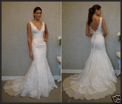 Free Shipping!custom-made wedding dress/evening dress