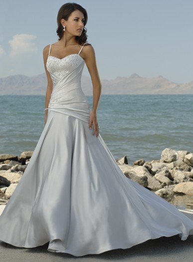 Free Shipping!custom-made wedding dress/evening dress