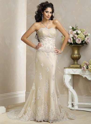 Free Shipping!custom-made wedding dress/evening dress
